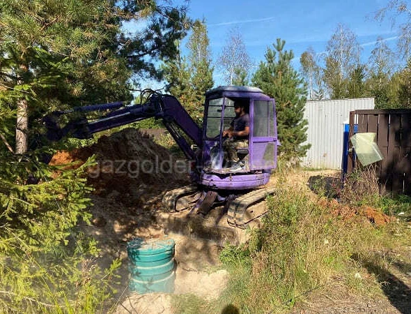 Доставка и монтаж подземных газгольдеров в Серпухове